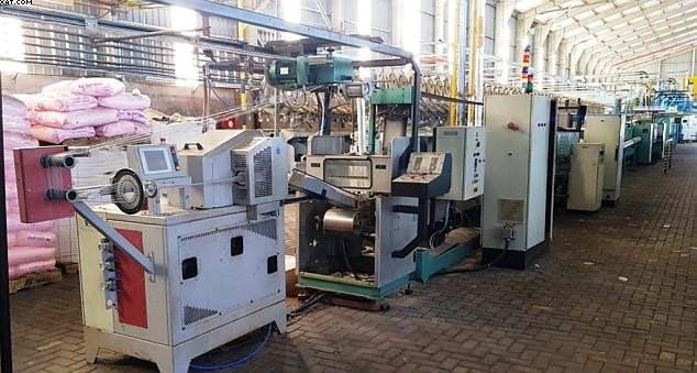 SUPERBA TVP2S Heat Set Line, 2000 yr, 48 spindle,